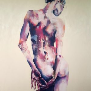 7-5-17 Standing figure, oil on canvas, 146x120cm